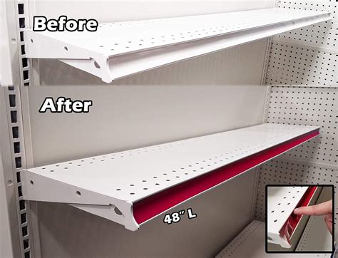 gondola shelves plastic inserts.